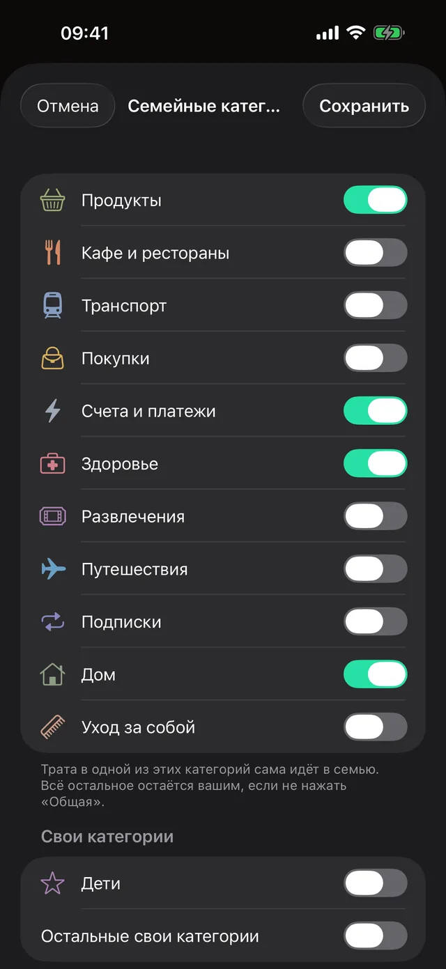 Семейные категории: те, что сами идут в семью